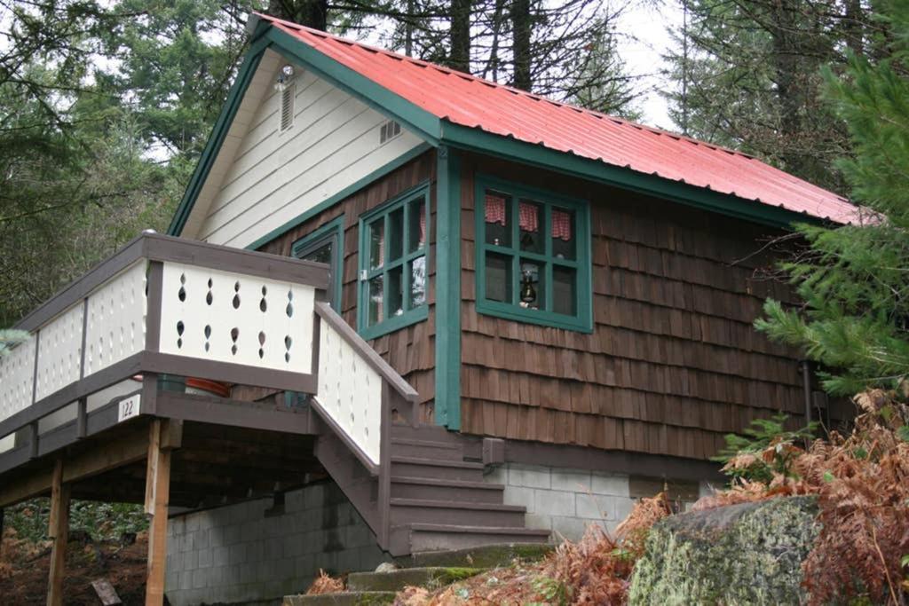 Mountainside Chalet - Tiny Home แพ็ควูด ภายนอก รูปภาพ